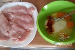 Recept elkészítése Puha, pácolt csirkemell burgonyakörettel, lépés 2