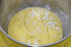 Recept elkészítése Dupla töltelékes édes-kelt tekercs, lépés 1
