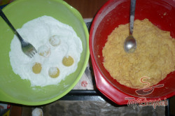 Recept elkészítése Narancsos-kókuszos pöfeteg sütemény, lépés 2
