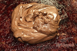 Recept elkészítése Szaftos kakaószelet csokiöntettel, lépés 12