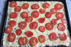 Recept elkészítése Cukkinis pizza, lépés 6